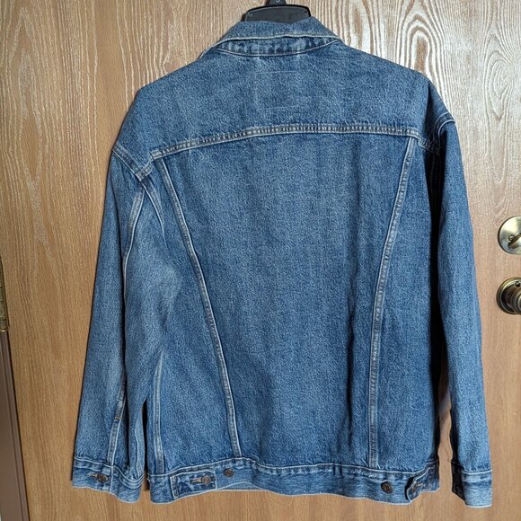Levi's Blue Denim Trucker Jean Jacket, M - Picture 2 of 11